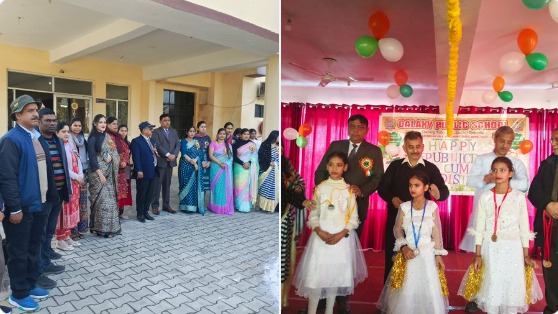 'Republic Day cum Prize Distribution Ceremony held at Galaxy Public School, Sainik Colony, Jammu'